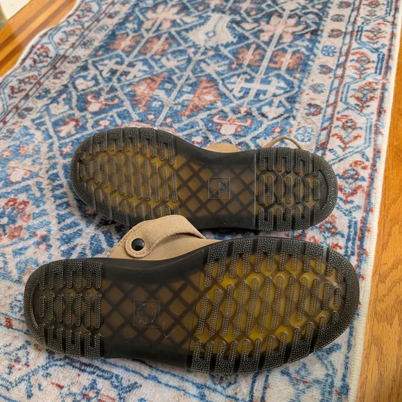 Dr. Martens Carlson Tan Slingback Mules - Picture 6 of 9